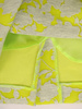 Żółta spódnica z oryginalnym kwiatowym wzorem 28310