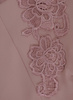 Elegancka, pastelowa sukienka z koronkowymi aplikacjami 17245.