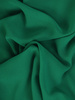 Zielona szyfonowa sukienka z falbanami na rękawach 29289