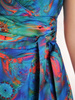 Letnia sukienka kopertowa, kreacja z rozkloszowaną spódnicą 33665