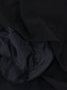 Sukienka damska Alberta II, czarna kreacja w fasonie maskującym biodra i uda.