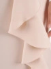 Rozkloszowana suknia wieczorowa maxi w odcieniu bladego różu – elegancki fason na bal i studniówkę 38726
