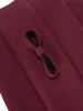 Elegancki kapelusz damski cloche w odcieniu bordo – fason z wywiniętym rondem i regulacją obwodu 42728