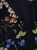 Romantyczna sukienka z szyfonu 14939, wiosenna kreacja w kwiaty.