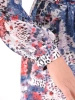 Elegancka sukienka rozkloszowana maxi we wzory – wysmuklający fason z długim rękawem 38022