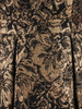Rozkloszowana sukienka z żakardowej tkaniny z ozdobną szarfą 31900