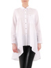 Długa, asymetryczna koszula w białym kolorze 35339