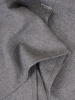 Klasyczna szara spódnica midi o prostym kroju – wygodna guma w pasie i wyszczuplające przeszycia 38113