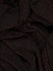 Wieczorowy komplet, czarna sukienka z połyskującą narzutką 24011