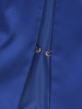Elegancki chabrowy żakiet damski do sukienki na wesele – prosty fason z ozdobnym zapięciem 10734