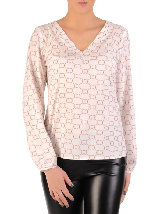 Elegancka bluzka damska w modny wzór 28595