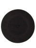 Klasyczny czarny beret damski z wełny merynosa – elegancki fason z antenką w stylu francuskim 40874
