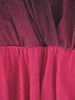 Kopertowa sukienka z ozdobnym brokatem 36924