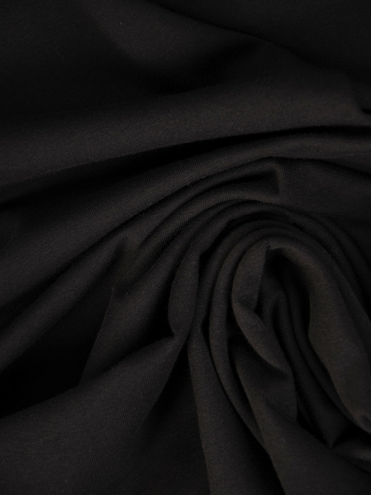 Czarna, dzianinowa sukienka z oryginalnym napisem 33534