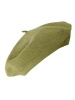 Elegancki zielony beret damski wełniany – ciepły dodatek w stylu francuskim na chłodne dni 40876