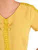 Elegancka musztardowa bluzka 29107