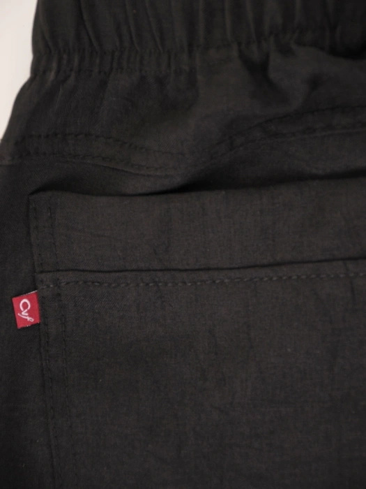 Czarne spodnie palazzo plus size z wysokim stanem – wysmuklające sylwetkę, idealne na lato 38368