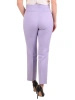 Liliowy komplet ze spodniami w kant i żakietem – podkreślający talię i wysmuklający sylwetkę na lato 41292