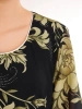 Wizytowy komplet damski z sukienką maxi w kwiaty – elegancki żakiet wysmuklający sylwetkę 29884