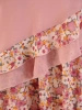 Elegancka sukienka trapezowa midi w kwiaty – lekki fason pięknie modelujący figurę 33305
