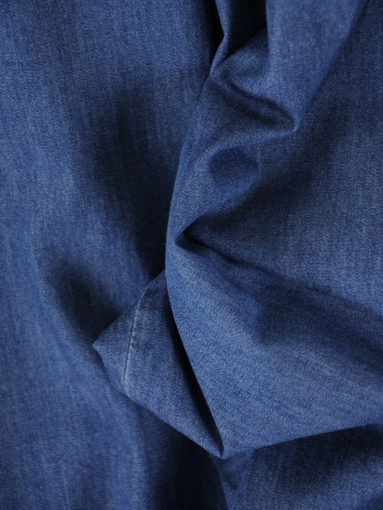 Granatowe klasyczne spodnie wide leg z gumką w pasie – elegancko modelujące sylwetkę na co dzień 38261