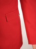 Elegancki garnitur damski, żakiet ze spodniami w czerwonym kolorze 31608