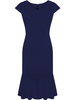 Sukienka z szyfonu Arabella V, zwiewna kreacja w długości do łydki.