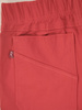 Czerwone spodnie damskie z przednimi kieszeniami 34889