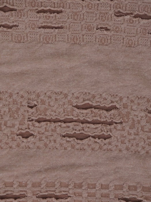 Bluzka z marszczoną stójką i tiulowymi wstawkami 18717