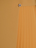 Prosta miodowa sukienka z ozdobną plisowaną wstawką 27309