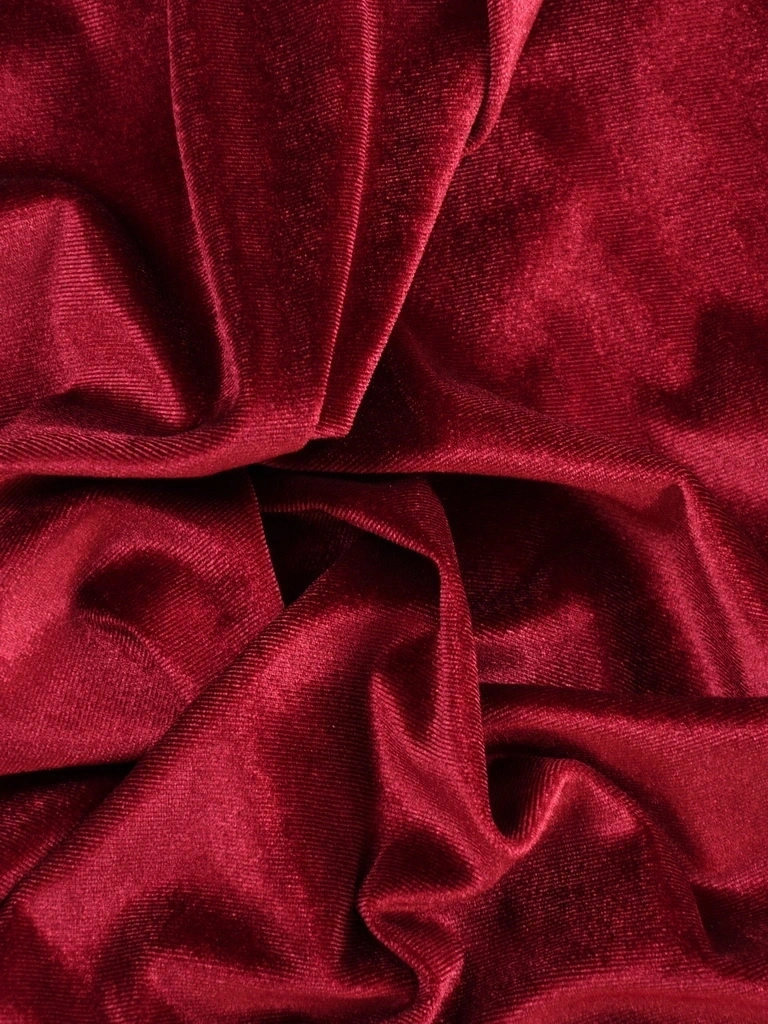Elegancka bordowa sukienka rozkloszowana na wesele – klasyczny dekolt łódka i rękawy 3/4 18787