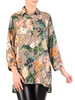 Elegancka koszula damska w roślinny deseń 30832