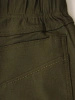 Dopasowane spodnie damskie khaki na gumce – elastyczny fason modelujący sylwetkę 35363