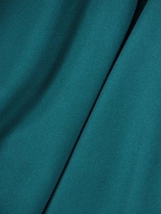 Wizytowa sukienka rozkloszowana z wiązaną kokardą – elegancki fason midi w odcieniu zieleni 38767