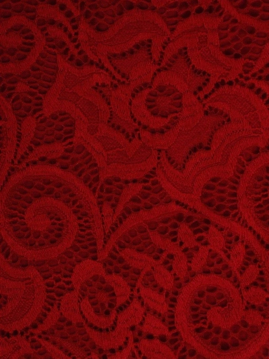 Elegancka czerwona sukienka na święta i andrzejki midi – prosty krój pięknie modelujący sylwetkę 18633