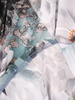 Sukienka z dzianiny, rozkloszowana kreacja w kwiaty 36083