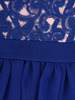 Chabrowa sukienka z tiulowym wykończeniem, oryginalna kreacja wieczorowa 27467