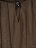 Luźna sukienka z modnymi marszczeniami, elegancka kreacja z błyszczącej tkaniny 21491